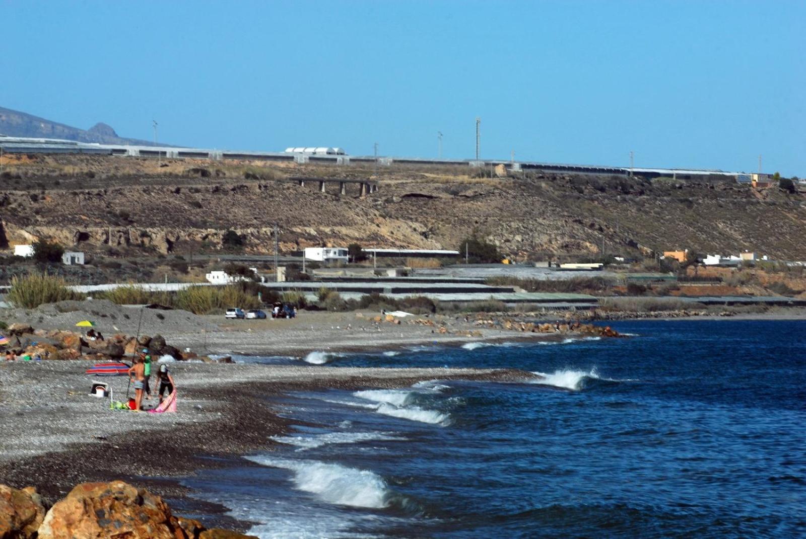 Casa De Sueno En La Playa Villa Adra Exteriör bild